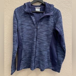 Lg Columbia space dyed full zip hoodie